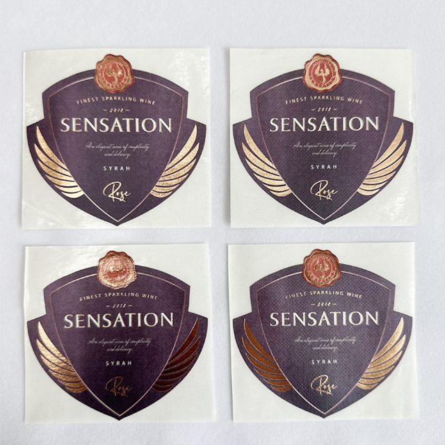 Adhesive Labels for Wine Bottles