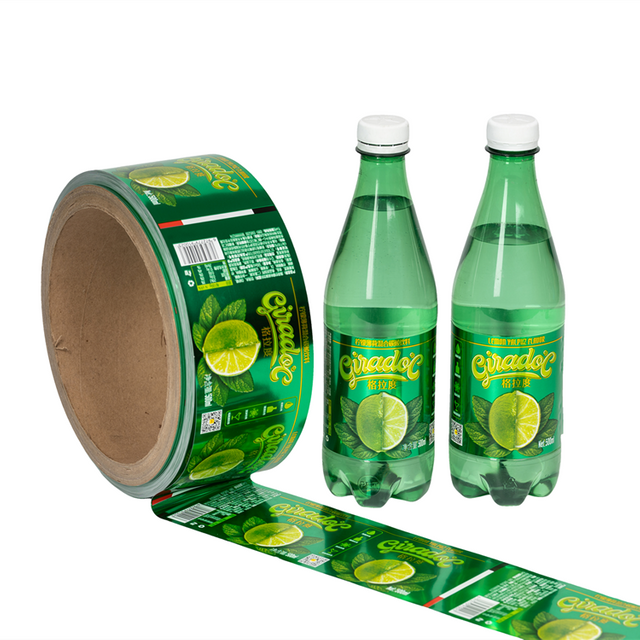 Custom BOPP OPP Water Bottle Wraps Label