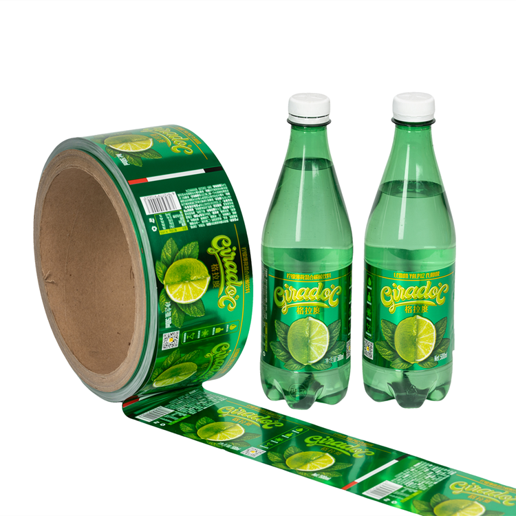 Custom BOPP OPP Water Bottle Wraps Label